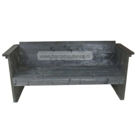 Steigerhouten bank Jonas witte achtergrond steigerhouten bank jonas