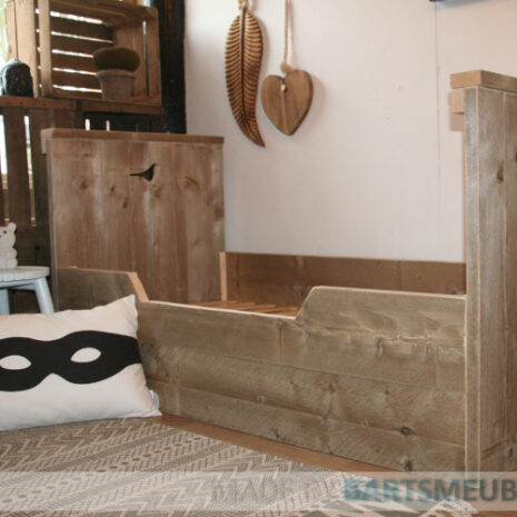 Steigerhouten bed Joey Steigerhouten bed Joey