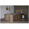 Steigerhouten eenpersoonsbed Kim Steigerhouten eenpersoonsbed Kim met ruimte onder het bed voor oude fruitkisten.