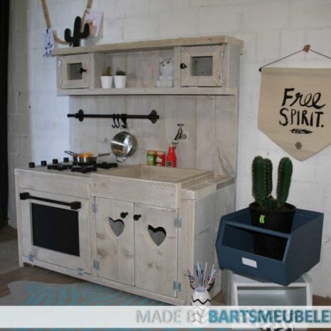 Steigerhouten speelkeuken 11 Steigerhouten speelkeuken 11