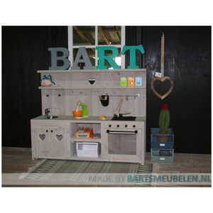Steigerhouten speelkeuken 12