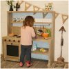 Steigerhouten speelkeuken 8 kinderkeukentje van steigerhout Steigerhouten speelkeuken 8 - kinderkeukentje van steigerhout