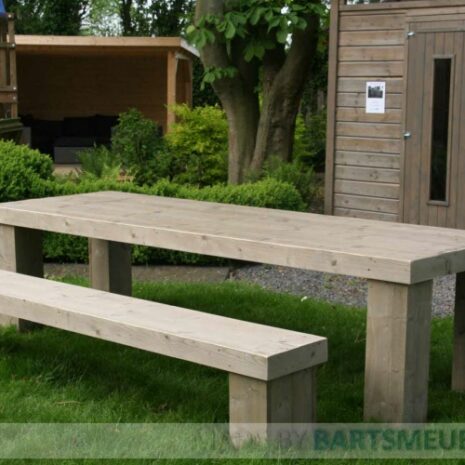 Steigerhouten tafel Vincent