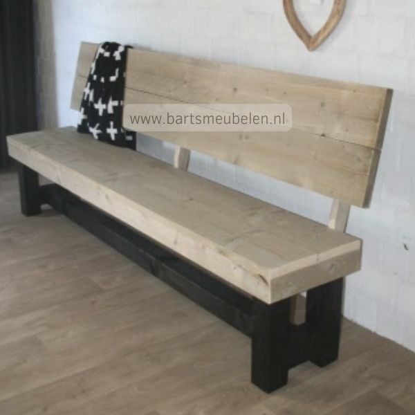 eetkamerbank sjors rug.1 eetkamerbank met rug Sjors steigerhout