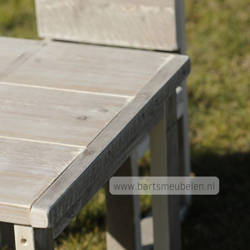 detail steigerhouten setje lexx