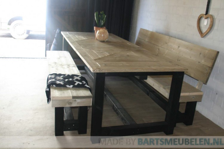 steigerhouten bank Sjors 1.3