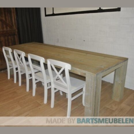 steigerhouten eettafel patrick steigerhouten eettafel Patrick voor binnen
