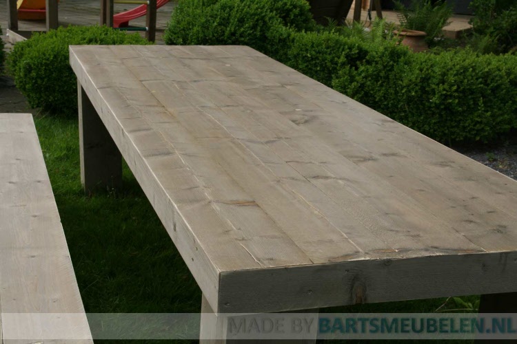 steigerhouten tafel Vincent 1.1