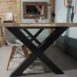 steigerhouten tafel met stalen X onderstel.4 steigerhouten-tafel-met-stalen-x-onderstel.4