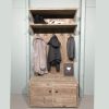 Steigerhouten garderobekast Steigerhouten garderobekast