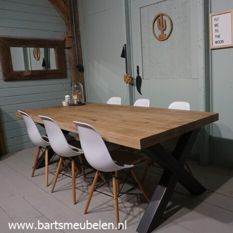 eettafel vintage eiken met v groef zelf samen te stellen eettafel vintage eiken met v-groef zelf samen te stellen