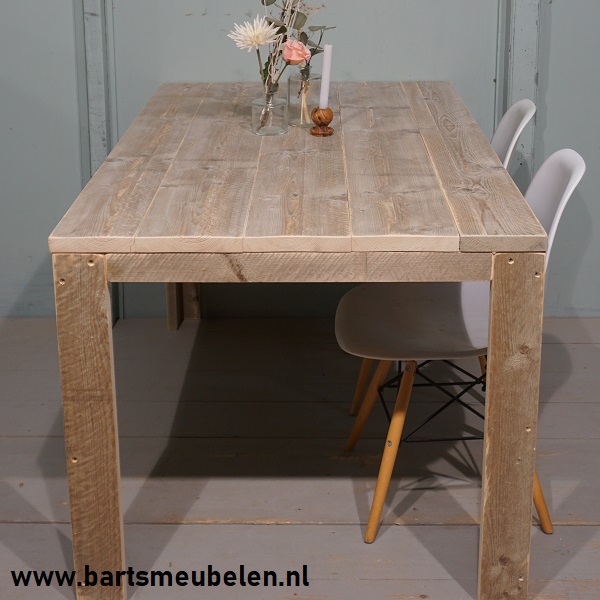Steigerhouten tafel Patty12