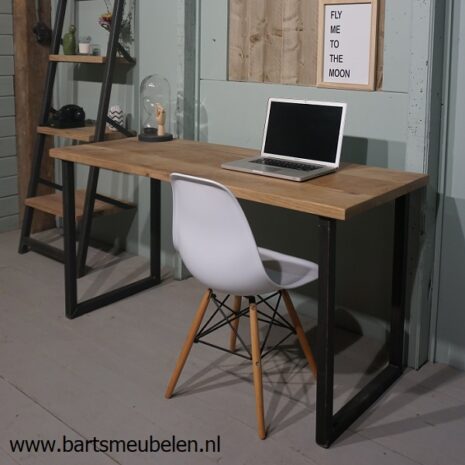 bureau vintage eiken amber.3 bureau-vintage-eikenhout-en-staal-amber-3