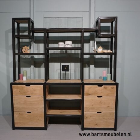 kast eikenhout en staal meggy.1 kast-rustiek-eikenhout-en-staal-meggy-1