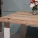 eettafel vintage eiken met strip onderstel.1 eettafel vintage eiken met strip onderstel.1