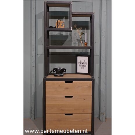 Kast eikenhout en staal Elise kast-eikenhout-en-staal-elise