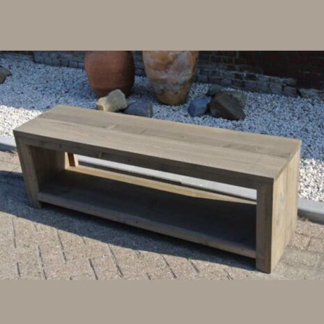 tuinbankje steigerhout frank