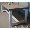 Douglas tuintafel Remy met houten onderstel Douglas tuintafel Remy met houten onderstel