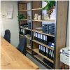 boekenkast eikenhout en staal 5 - industriele boekenkast met legplanken