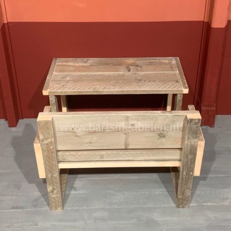 steigerhouten peuterset kian vanaf achterkant