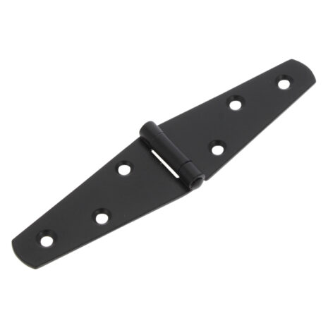 Staartheng-vlak-zwart-75mm