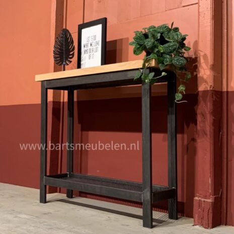 sidetable industrieel scott.3 sidetable industrieel scott stalen frame