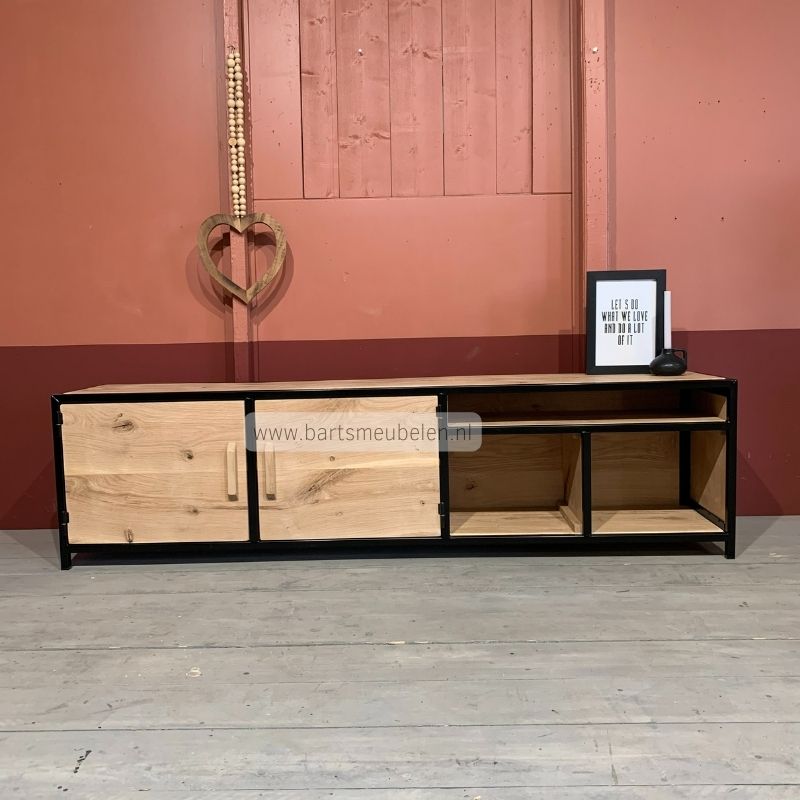 stalen tv meubel kenji op maat