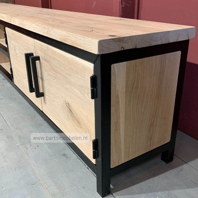 tv meubel industrieel eden stalen frame