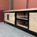 tv meubel industrieel eden stalen frame en eikenhout