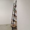 wandrek met ladder in 25mm eikenhout wandrek met ladder in 25mm eikenhout