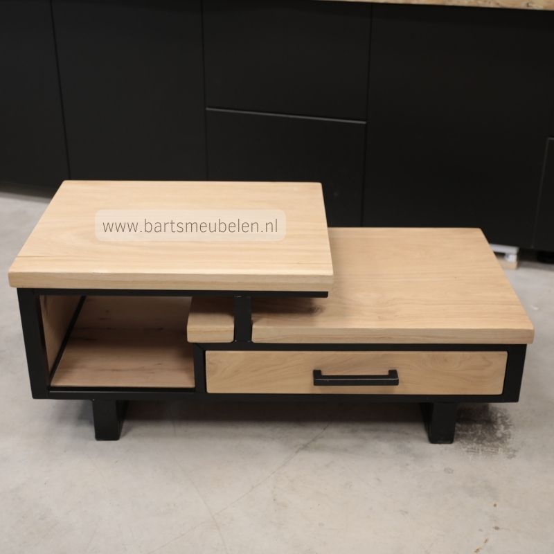 industriele salontafel hoog/laag