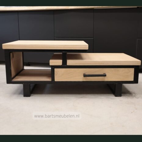salontafel hoog laag.7 salontafel-hoog/loog industrieel op poten