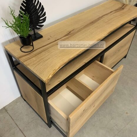 boomstam tv meubel wolf lade