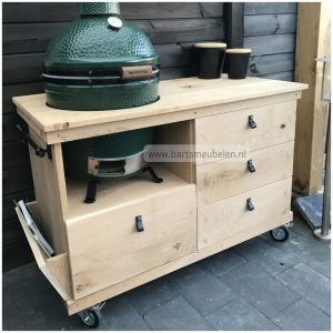buitenkeuken bbq bay voor kamado