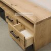 industriele tv meubel wout.4 industriele tv meubel wout open lade
