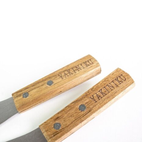 Bbq Spatelset (2 Stuks) handvat detail