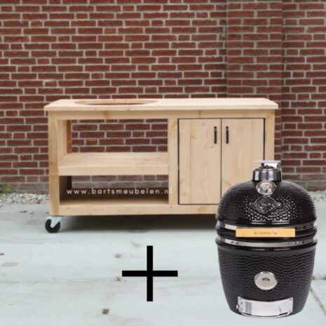 Buitenkeuken met kamado medium Yakiniku voordeelset