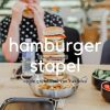 hamburgerstapel grillschaal hamburgerstapel grillschaal