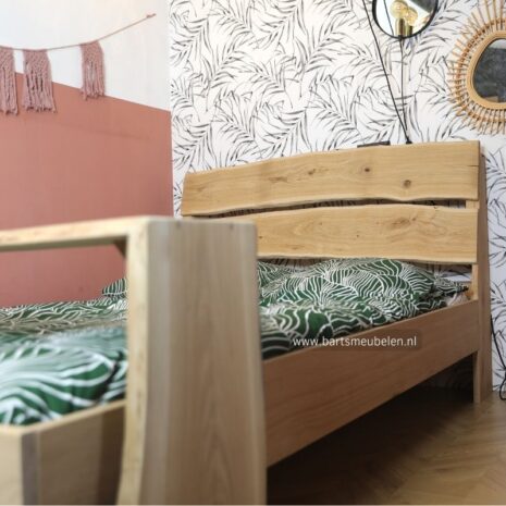 houten bed