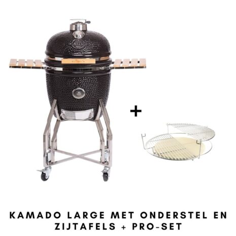 kamado large onderstel proset kamado large met onderstel en zijtafels + pro set