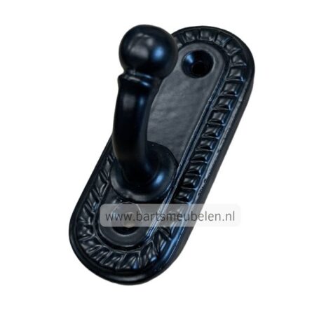 kapstokhaak zwart rustiek 1 kapstokhaak zwart rustiek 1