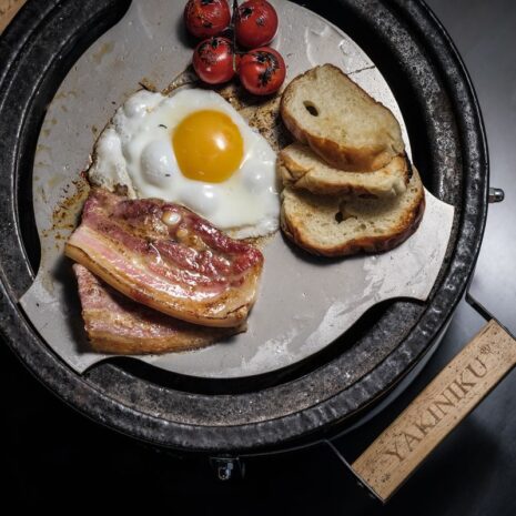 shichirin teppanyaki plaat voor ronde shichirin yakiniku