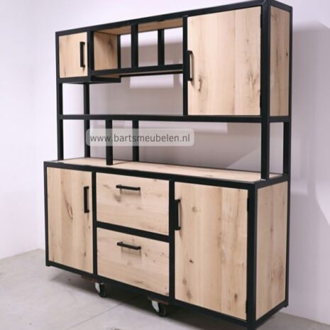 wandkast industrieel mick.8 wandkast industrieel mick