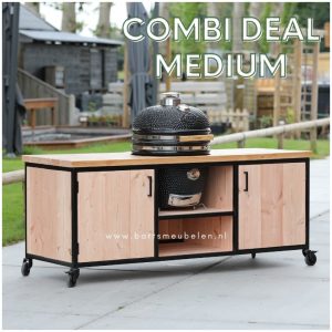 combi deal buitenkeuken medium industrieel