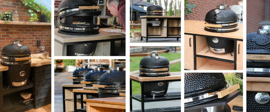 kamado barbecue 19 inch van yakiniku