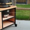 stalen bbq tafel douglas detail foto stalen bbq tafel douglas