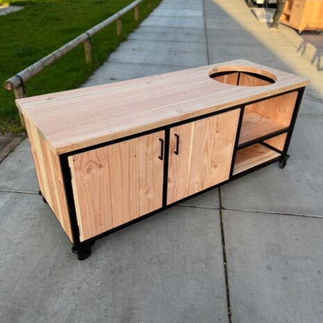 stalen bbq tafel douglas zonder kamado stalen bbq tafel douglas (zonder kamado)