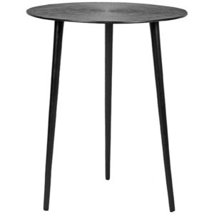 LABEL51 Bijzettafel Nobby - Zwart - Metaal - 40 cm