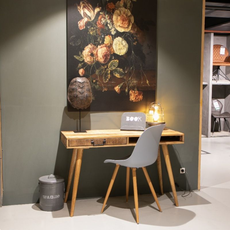 LABEL51 Bureau Steady Rough Mangohout 118x50 cm 1 1 LABEL51-Bureau-Steady-Rough-Mangohout-118x50-cm-1