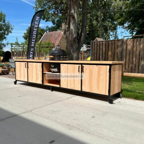 Stalen buitenkeuken douglas xl.9